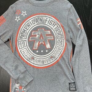 American fighter long sleeve